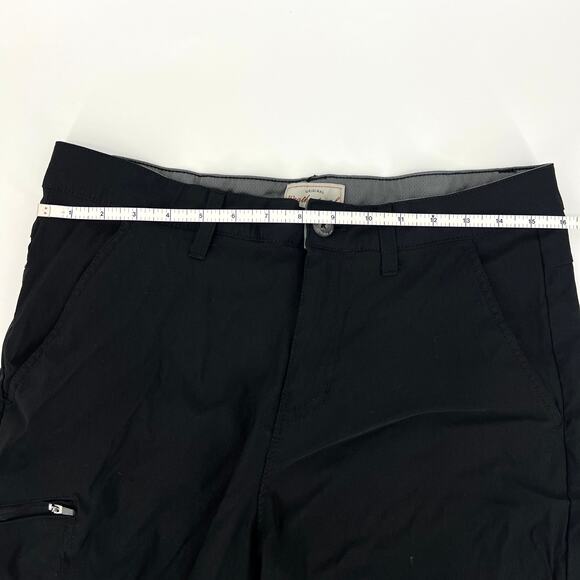 Weatherproof Mens Regular Fit Performance Shorts Black Size 32 - Picture 2 of 8